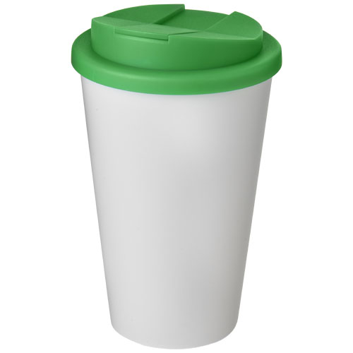 Gobelet isolant promotionnel 350ml Americano® Blanc / Vert